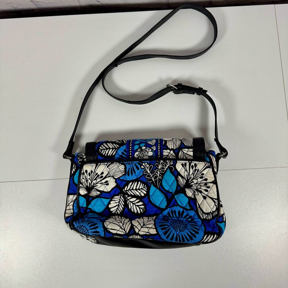 Vera Bradley Crosstown Crossbody Blue Bayou Black - Picture 3 of 14